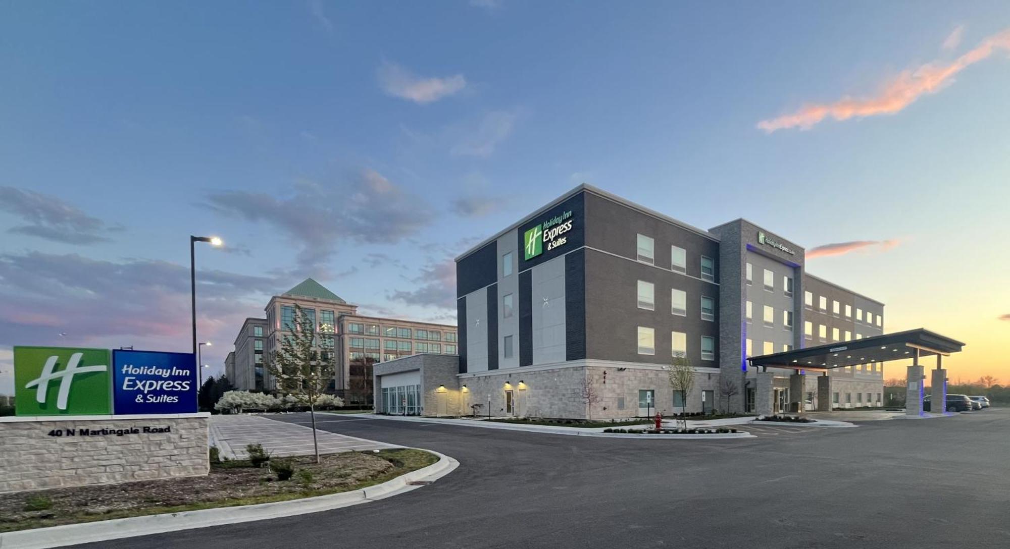 Holiday Inn Express & Suites Chicago Schaumburg By Ihg ภายนอก รูปภาพ